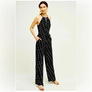 Sanctuary Jumpsuit NWT geometric design large